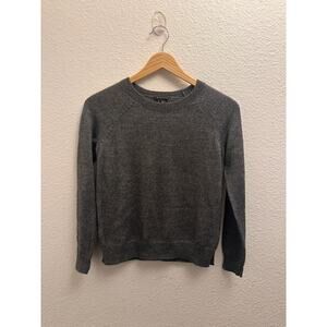 Theory Sweater Womens P/TP Gray Alpaca Silk NWOT